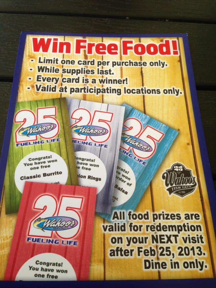 Win Free Food!